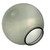 LBS Lighting 8" Smoke Plastic Light Globe Cover with 4"  Lip 