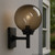 LBS Lighting Replacement Bronze 8" Outdoor Acrylic Light Globe Ball Threaded Base