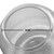 Formed Plastics FP118-8PCC 26" Polycarbonate Acorn Globe 8" Neck Lip