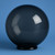 6 Inch Smoke Acrylic Globe Cover with 3" Neck - 20006-SM-3F
