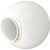 LBS Lighting 20" White Replacement Plastic Light Globe with 8 " Neck