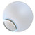 LBS Lighting 18" Frost Acrylic Light Globe with 8" Flange