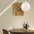 V1845-6 Volume Lighting - 14" White Glass Globe Pendant Light - 8 ft Cord