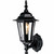 V9820-5 Volume Lighting - Black Outdoor Lantern Wall Sconce - Clear Glass - E26 Base