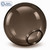 10 Inch Bronze Polycarbonate Round Light Globe - 4 Inch Fitter Neck