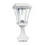 Gama Sonic Solar Lighting Victorian Bulb Solar Light w/GS Solar Light Bulb - Wall/Pier/3" Fitter Mounts - White 
