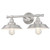 Westinghouse Lighting Westinghouse 6110300 Iron Hill Two-Light Indoor Wall Fixture 