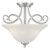 Westinghouse Lighting Westinghouse 6573800 Dunmore 15-Inch, Two-Light Indoor Semi-Flush Mount Ceiling Fixture 