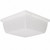 10" Frost White Square Acrylic Lens Cover LENS-1816 - Fixture Diffuser Replacement