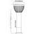LBS Lighting Modern Black Outdoor LED Bollard Path Light 5000K 