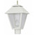  Wave Lighting 109 White Colonial Post Top Light 