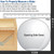 LBS Lighting 10" White Plastic Light Globe with 5.25" Neckless Opening