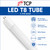TCP L13T8BY5030K - NSF Rated 4 ft LED T8 Tube - Shatterproof PET Coated - Type B - 3000K