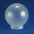 LBS Lighting 6" Frost Acrylic Light Globe Threaded Screw Base
