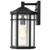 Satco 60-5760 Elegant Matt Black Wall Lantern Fixture