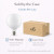 Satco S21261 – White G40 Globe Bulb - Cool White - 90 CRI - Dimmable