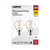 5.5G16.5/LED/CL/927/120V/E12/2 Satco S21813 - Clear LED G16.5 Bulb - 2700K