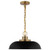 Satco 60-7481 Modern Burnished Brass Pendant Light Fixture