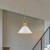 Satco 60-7522 Versatile Matte White Pendant Light Fixture