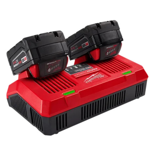 M18™ Dual Bay Simultaneous Rapid Charger