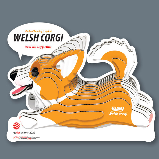 Display Show Card Welsh Corgi