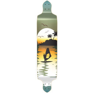 Yocaher Drop Down Longboard Deck - Surfer Yocaher Drop Down Longboard Deck - Surfer