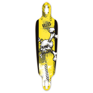 Yocaher Drop Through Longboard Deck - YSkull Yocaher Drop Through Longboard Deck - YSkull