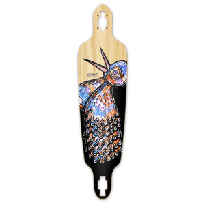 Yocaher Drop Through Longboard Deck - The Bird Natural Yocaher Drop Through Longboard Deck - The Bird Natural