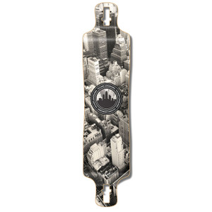 Yocaher Lowrider Longboard Deck - New York Yocaher Lowrider Longboard Deck - New York