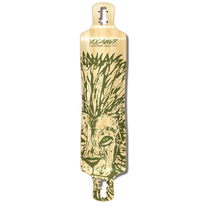 Yocaher Lowrider Longboard Deck - Spirit Animal LION Yocaher Lowrider Longboard Deck - Spirit Animal LION