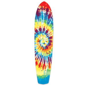 Yocaher Slimkick Longboard Deck - Tiedye Original Yocaher Slimkick Longboard Deck - Tiedye Original