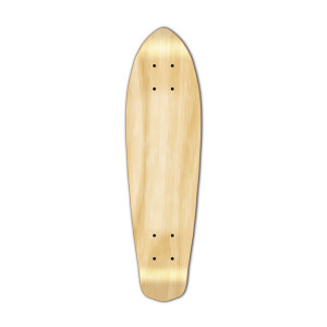Yocaher Micro Cruiser Blank Deck - Natural Yocaher Micro Cruiser Blank Deck - Natural