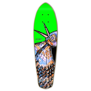Yocaher Micro Cruiser Deck - The Bird Green Yocaher Micro Cruiser Deck - The Bird Green