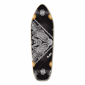 Yocaher Mini Cruiser Deck - Bandana Black Yocaher Mini Cruiser Deck - Bandana Black