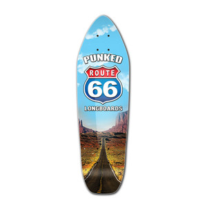 Yocaher Mini Cruiser Deck - Route 66 Series - The Run Yocaher Mini Cruiser Deck - Route 66 Series - The Run
