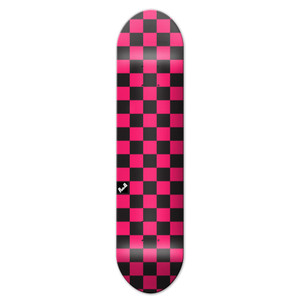 Graphic Skateboard Deck - Checker Pink Graphic Skateboard Deck - Checker Pink