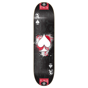 Graphic Ace Black Skateboard Deck Graphic Ace Black Skateboard Deck