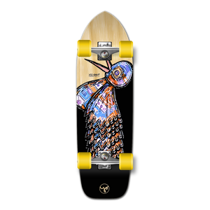 Yocaher Old School Longboard Complete - The Bird Series Natural Yocaher Old School Longboard Complete - The Bird Series Natural