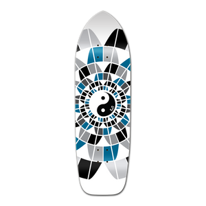 Yocaher Old School Longboard Deck - Ying Yang Yocaher Old School Longboard Deck - Ying Yang