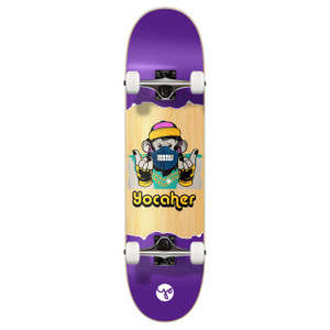 Yocaher Complete Skateboard 7.75" - Chimp Series - Speak No Evil Yocaher Complete Skateboard 7.75" - Chimp Series - Speak No Evil