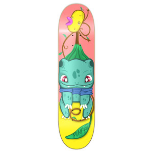 Yocaher Graphic Skateboard Deck - PIKA Series - Bulbi Yocaher Graphic Skateboard Deck - PIKA Series - Bulbi