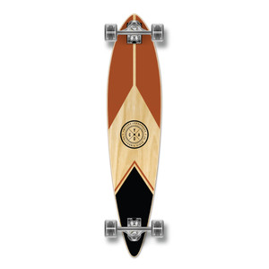 Yocaher Pintail Longboard Complete - Earth Series - Mountain Yocaher Pintail Longboard Complete - Earth Series - Mountain