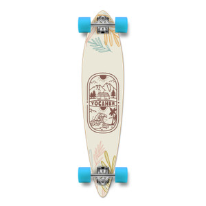 Yocaher Pintail Longboard Complete - Adventure Colored Yocaher Pintail Longboard Complete - Adventure Colored
