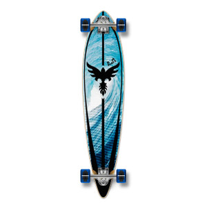 Yocaher Pintail Longboard Complete - Tsunami Yocaher Pintail Longboard Complete - Tsunami
