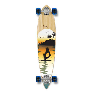 Yocaher Pintail Longboard Complete - Natural Surfer Yocaher Pintail Longboard Complete - Natural Surfer