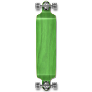 Yocaher Drop Down Longboard Complete - Stained Green Yocaher Drop Down Longboard Complete - Stained Green