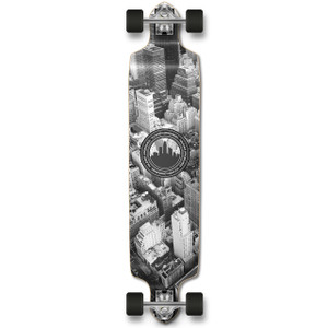 Yocaher Drop Down Longboard Complete - New York Yocaher Drop Down Longboard Complete - New York