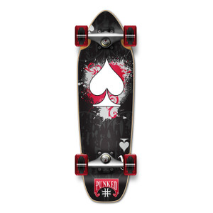 Yocaher Mini Cruiser Complete - Ace of Spades Black Yocaher Mini Cruiser Complete - Ace of Spades Black