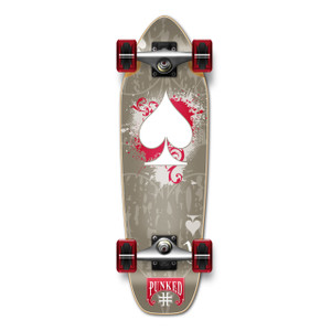 Yocaher Mini Cruiser Complete - Ace of Spades Grey Yocaher Mini Cruiser Complete - Ace of Spades Grey