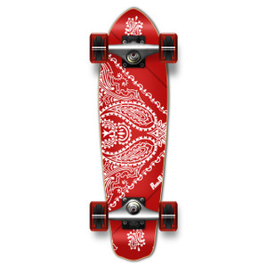 Yocaher Micro Cruiser Complete - Bandana Red Yocaher Micro Cruiser Complete - Bandana Red